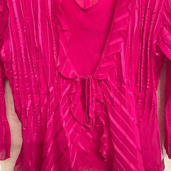 Women’s Fuchsia Blouse - Picture 5 of 8
